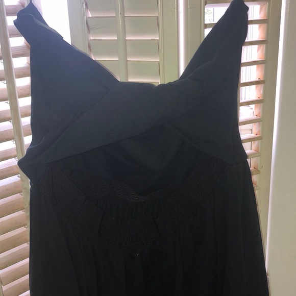 Talula black strapless mini dress, cute open back - Picture 2 of 3